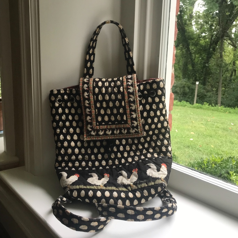 Vera Bradley Vintage Chanticleer Backpack